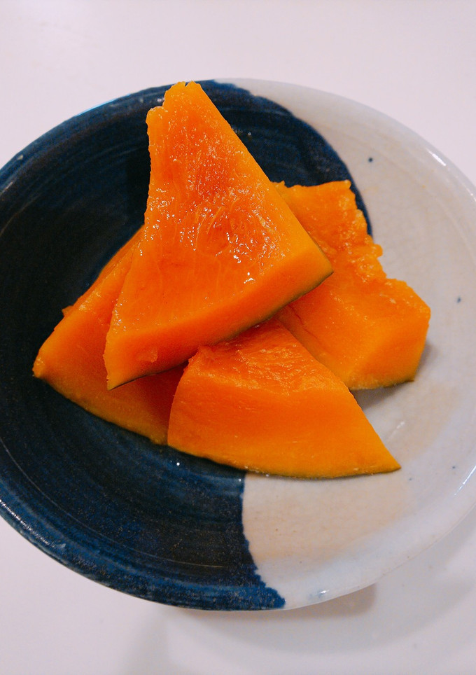 レンジで簡単 本格かぼちゃの煮物-レシピのメイン写真