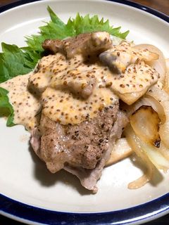 激旨ハニーマスタードソース✨ポークソテー-レシピのメイン写真