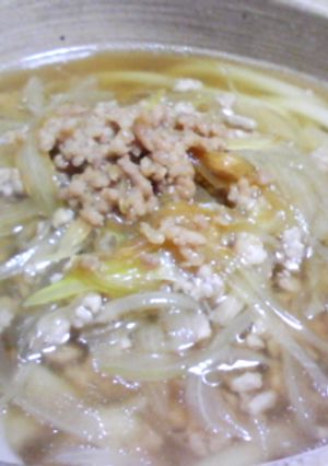 シンプル肉うどん-レシピのメイン写真