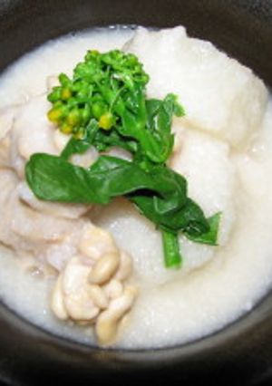 白子で一品『白子のライス餡かけ』-レシピのメイン写真
