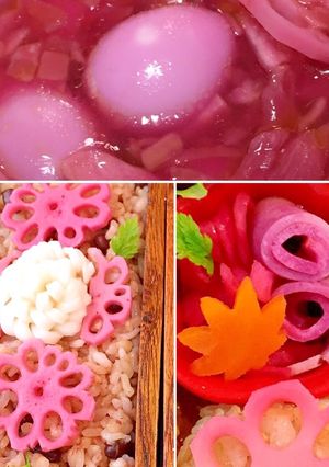 紫キャベツのエスカベッシュ　3段活用-レシピのメイン写真