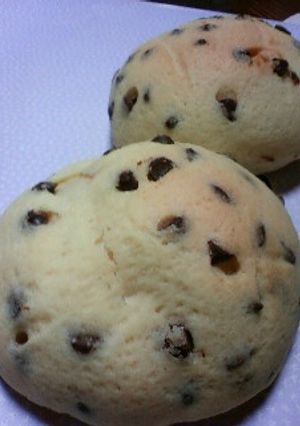 魅惑のチョコチップメロンパン♡-レシピのメイン写真