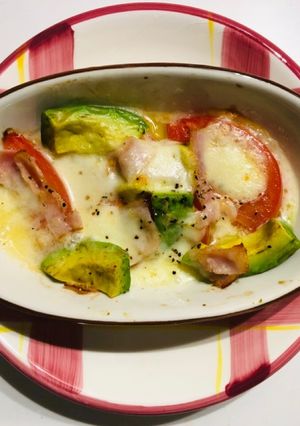 モッツァレラチーズのなんちゃってグラタン-レシピのメイン写真