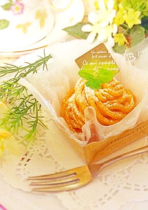 かぼちゃのモンブラン♬-レシピのメイン写真