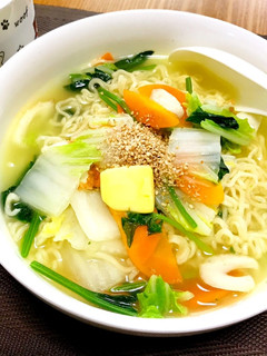 塩ラーメンタンメン風-レシピのメイン写真