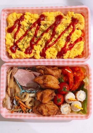 彼氏へ♡ 愛情たっぷり弁当！！-レシピのメイン写真