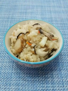 ホタテの旨塩炊き込みご飯-レシピのメイン写真