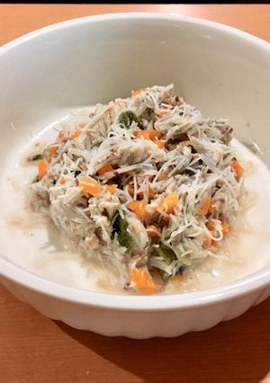 イワシと玄米ビーフン 犬ご飯-レシピのメイン写真