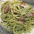 大葉のジェノベーゼパスタ