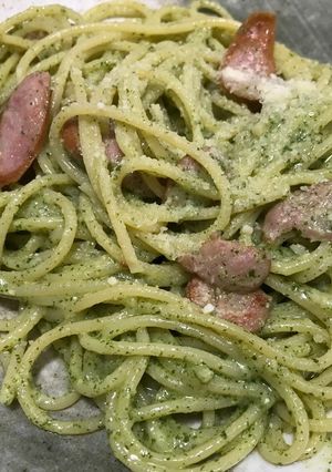 大葉のジェノベーゼパスタ-レシピのメイン写真