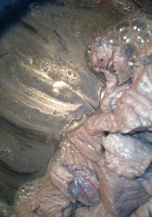 油なしで☆お肉がお鍋にくっつかない方法♪-レシピのメイン写真