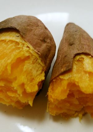 簡単オーブントースターで安納芋の焼きいも-レシピのメイン写真