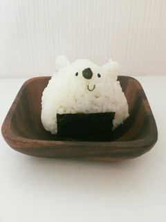 たれくまちゃんおにぎりの作り方-レシピのメイン写真
