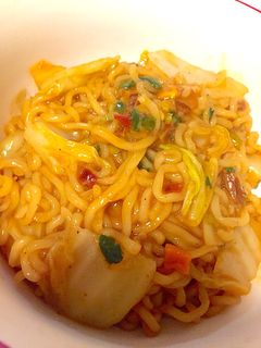 激辛♡辛ラーメンで濃厚混ぜそば-レシピのメイン写真