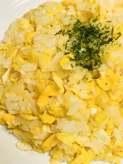 シンプル●2個玉子チャーハン-レシピのメイン写真
