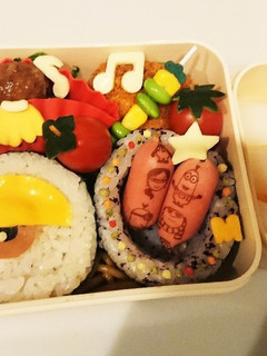 簡単ミニオン弁当-レシピのメイン写真
