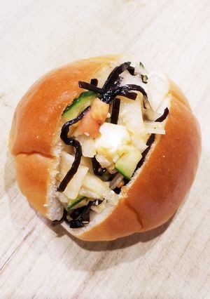 ごま昆布のサラダサンド-レシピのメイン写真