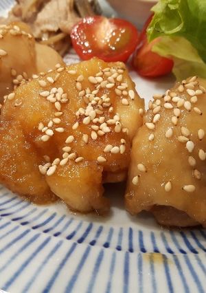 簡単♪大さじだけで甘辛チキン-レシピのメイン写真