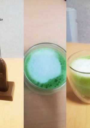 本格抹茶ラテがおうちで簡単に作れます-レシピのメイン写真