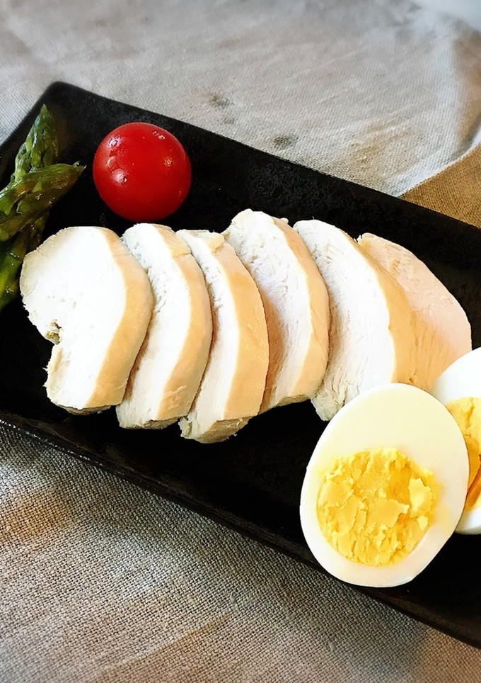 鶏ハム ぬか漬け ゆでたまごもあるよ-レシピのメイン写真