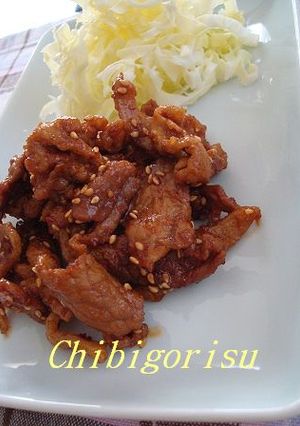 豚の焼き肉♡コチュジャン風味-レシピのメイン写真