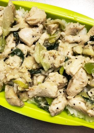 旦那弁当208♡焼鳥丼(塩Ver.)弁当-レシピのメイン写真