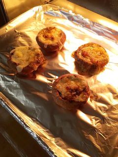 椎茸の佃煮チーズ焼き-レシピのメイン写真