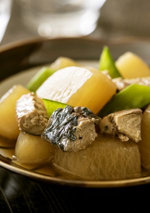 缶詰ってバレない？サバ缶と大根の煮物-レシピのメイン写真
