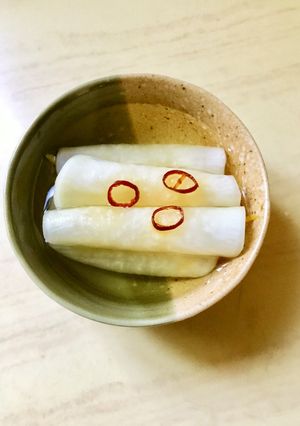 らっきょう酢で簡単 ゆず大根-レシピのメイン写真