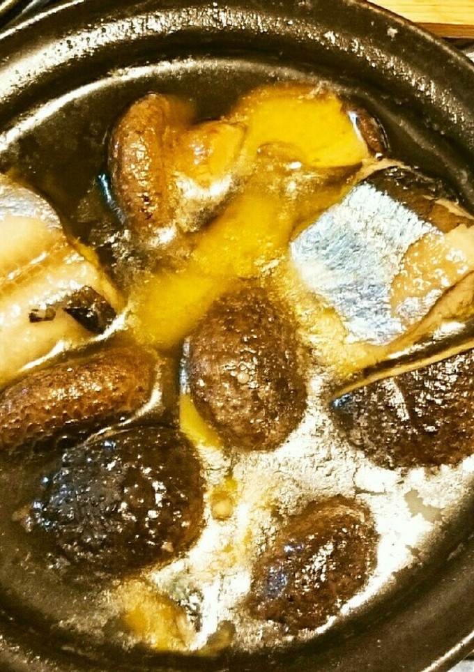 秋のおつまみ☆さんまと椎茸のアヒージョ-レシピのメイン写真