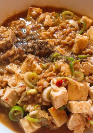 大豆ミートの四川風麻婆豆腐-レシピのメイン写真