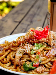 ビンゴソースde焼きうどん-レシピのメイン写真