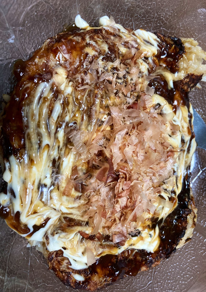 粉なし！もやしとオートミールのお好み焼き-レシピのメイン写真