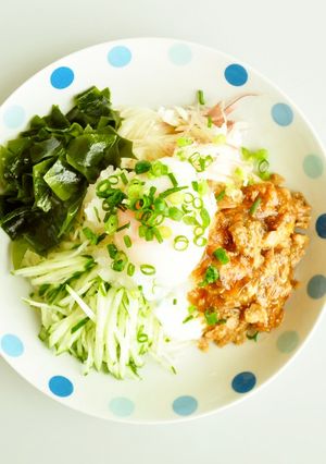 まぐろ尾肉のコラーゲンそうめん-レシピのメイン写真