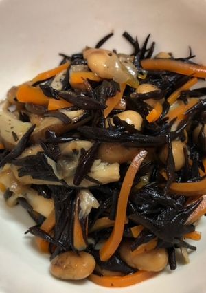 ひじきと煎り大豆の煮物☆-レシピのメイン写真