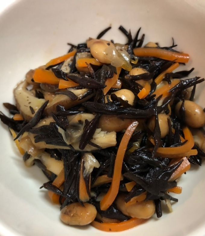 ひじきと煎り大豆の煮物☆-レシピのメイン写真