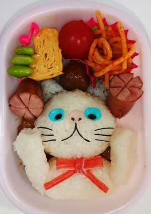 キャラ弁♪ネコちゃん-レシピのメイン写真
