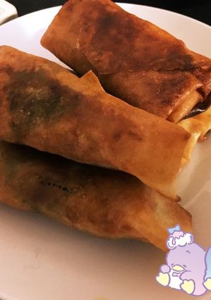 海老と大葉のもっちり蓮根春巻き-レシピのメイン写真