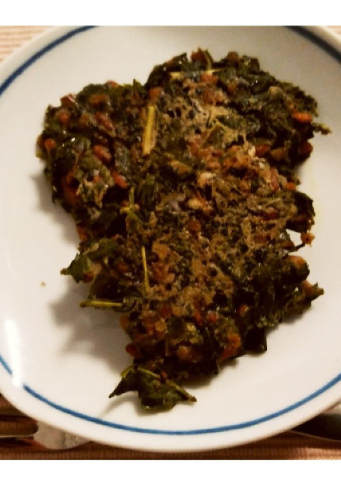 玄米茶の茶殻お焼き-レシピのメイン写真