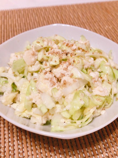 キャベツとくずし豆腐のナムル風サラダ-レシピのメイン写真