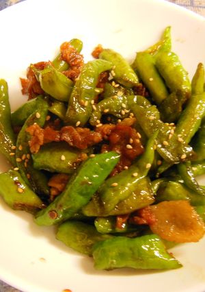 甘しし唐・豚肉の甘辛炒め-レシピのメイン写真