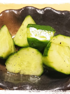 らっきょう酢で簡単きゅうりの中華風漬け-レシピのメイン写真