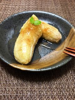簡単とろとろ 焼きバナナ-レシピのメイン写真