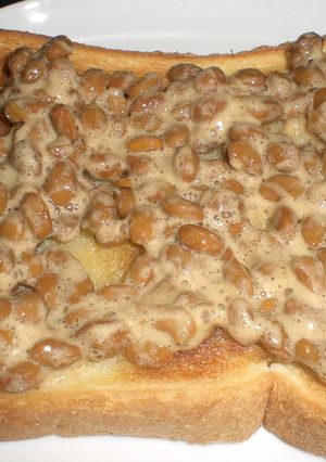 納豆トースト-レシピのメイン写真