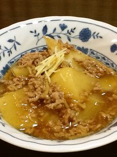 大根の挽肉あんかけ煮-レシピのメイン写真
