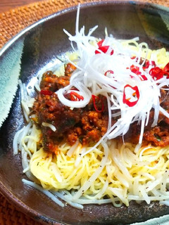 電子レンジで✿ピリ辛肉味噌焼きそば-レシピのメイン写真