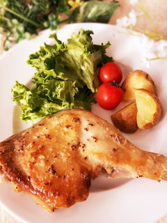 クリスマスに♥チキンレモンマスタード焼き-レシピのメイン写真