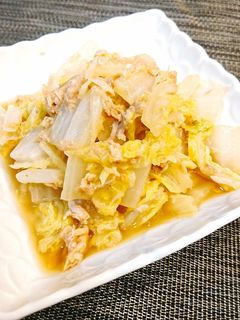簡単 白菜とツナの煮びたし-レシピのメイン写真