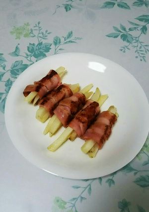 ベーコンポテト巻き-レシピのメイン写真