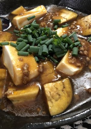 麻婆茄子(スキレット)-レシピのメイン写真